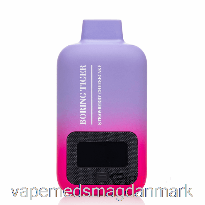 Vape Juice Luffbar Boring Tiger 25000 Engangs Jordbær Cheesecake